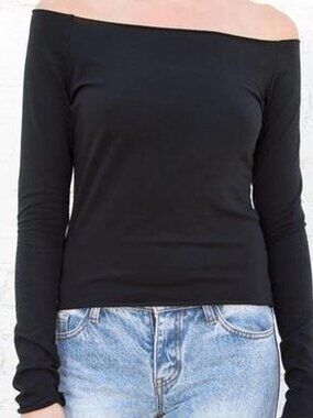 Brandy Melville Bonnie Top Black